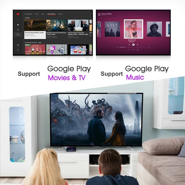 H96 Max Smart TV BOX With i8 Mini Wireless Keyboard