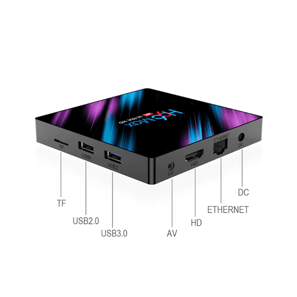 H96 Max Smart TV BOX With i8 Mini Wireless Keyboard