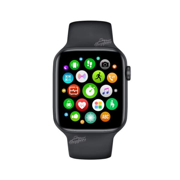 W26 Smart Watch - Watch 6 - Full Screen Infinity Retina Display (BLACK)