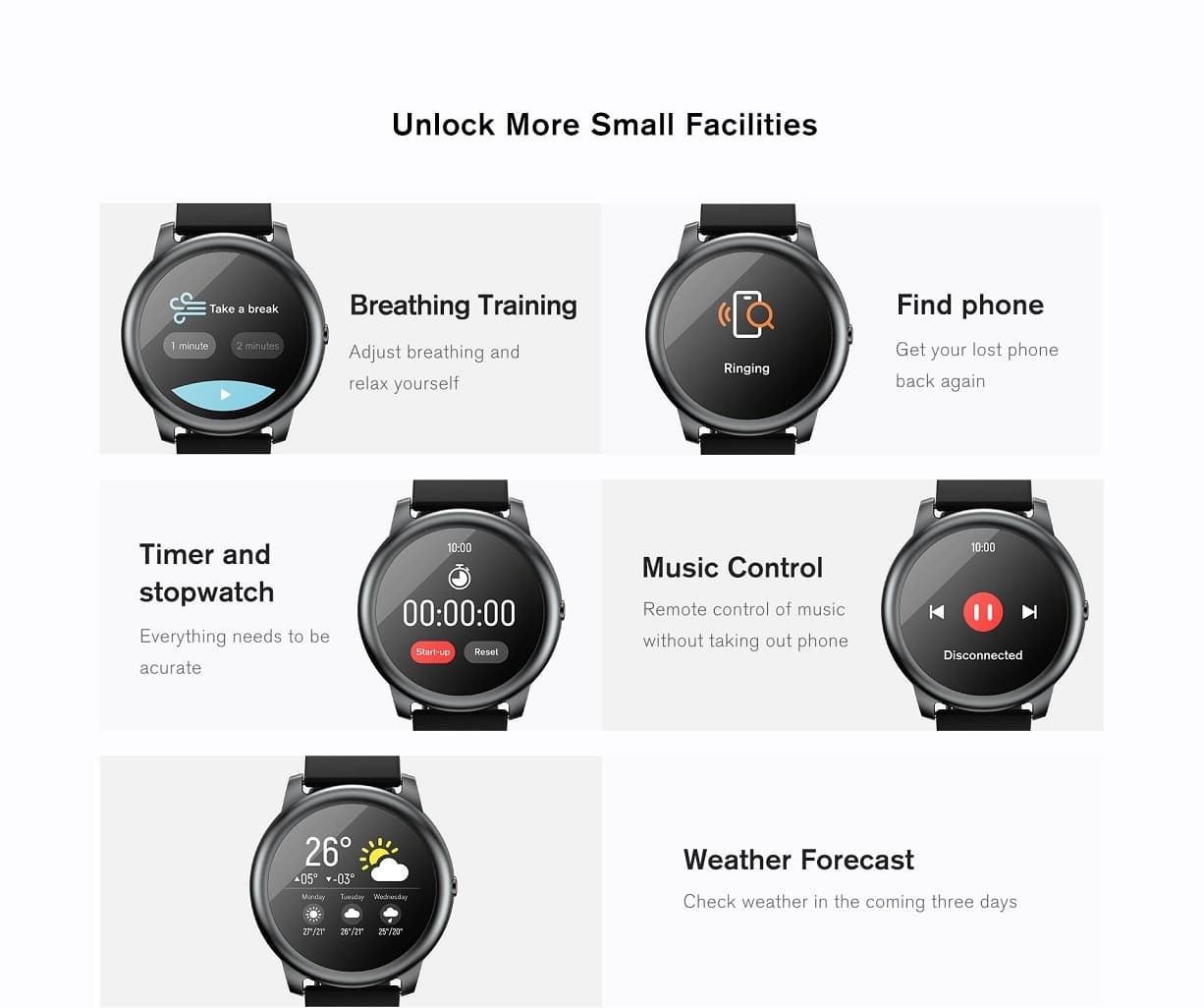 Haylou Solar LS05 Smartwatch: 30 Days Battery Life IP68 Waterproof - Global Version