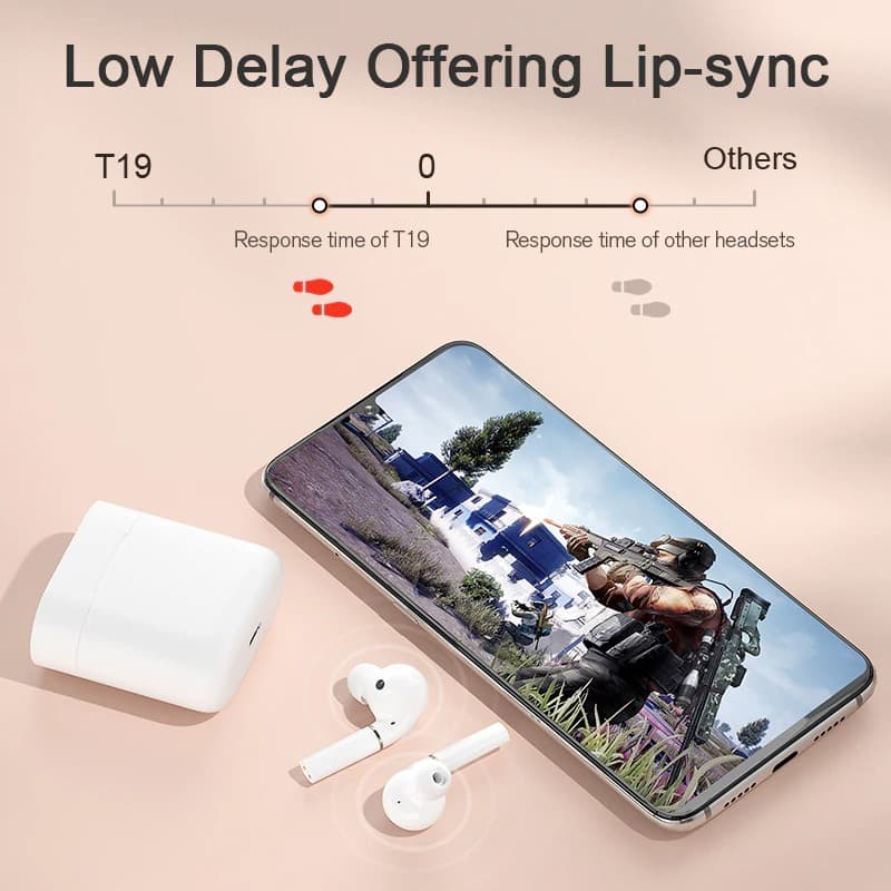 Haylou T19 Wireless Charging TWS+ Bluetooth Headphones