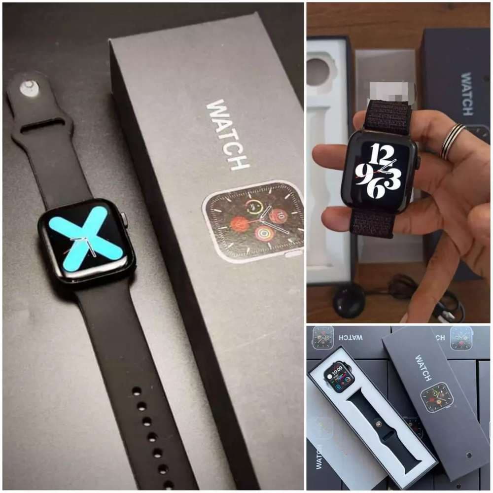 MC72 Pro Smart Watch 44MM with Magic Crown (Black)