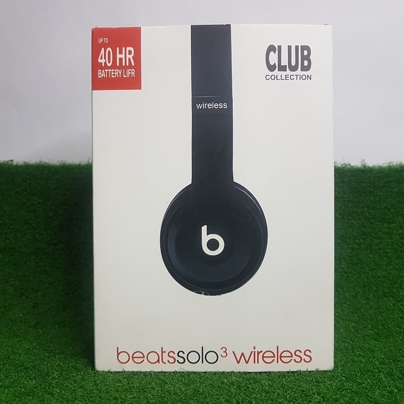 B Solo3 Bluetooth Wireless Headphone With Pop Up
