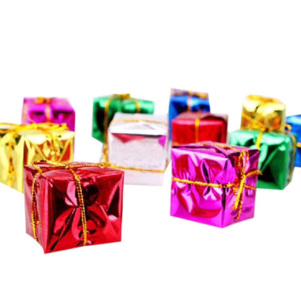 Pack of 6 Giftbox for Christmas Tree Decoration