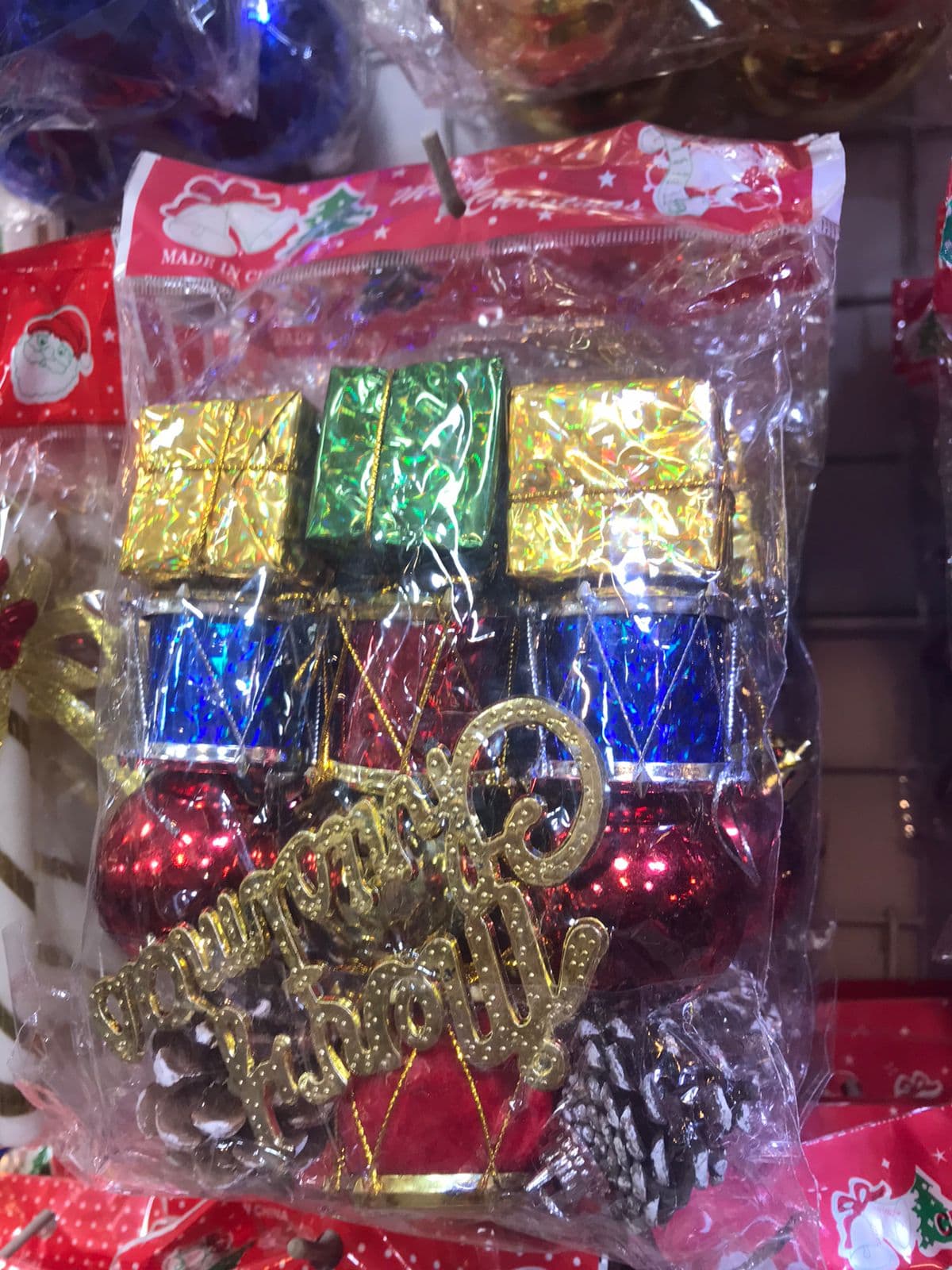 Mix Ornaments for Christmas Decorations