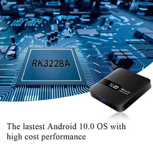 H20 Smart TV Box - Android 10 - 2GB RAM 16GB ROM