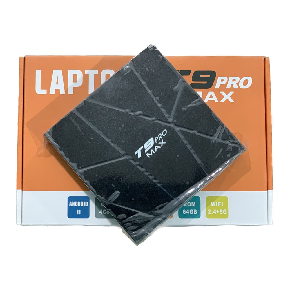 Laptoys T9 Pro Max Smart TV Box - 4GB 64GB Android 11.0