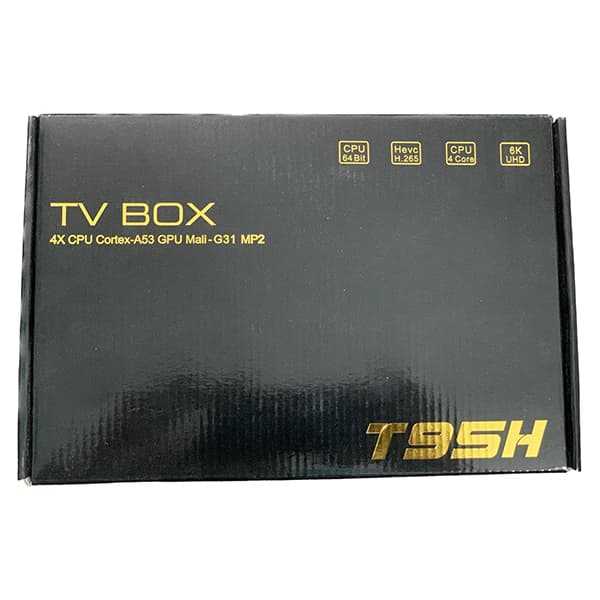 T95H Smart TV BOX - Android 12 - 4GB (DDR3) RAM 64GB ROM