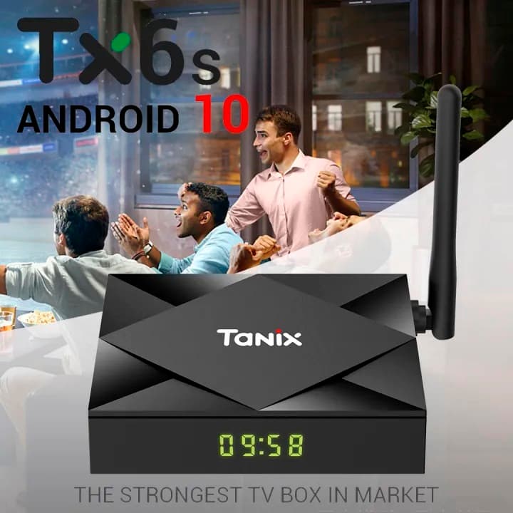 Laptoys Tanix Pro TX6S Smart TV Box - 4GB 64GB Android 10.0 5G