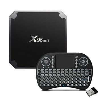 X96 Mini TV BOX and Mini Wireless Keyboard in Pakistan